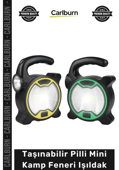 Özel Üretim Cob Led Aydınlatma Outdoor Acil Durum Pratik Hafif Taşınabilir Pilli Mini Kamp Feneri Iş Çok Renkli