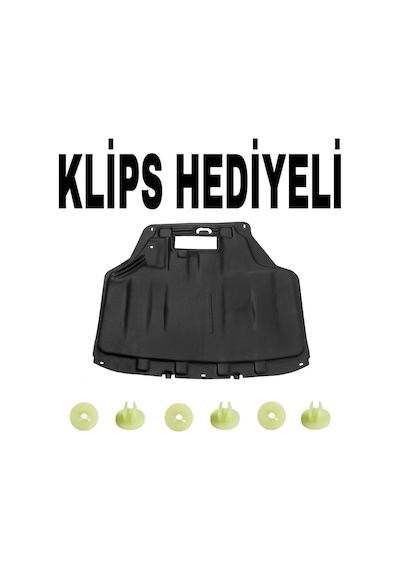 Yok Yok Oto Ford Fiesta Motor Alt Muhafaza Plastik Tip 2009-2013