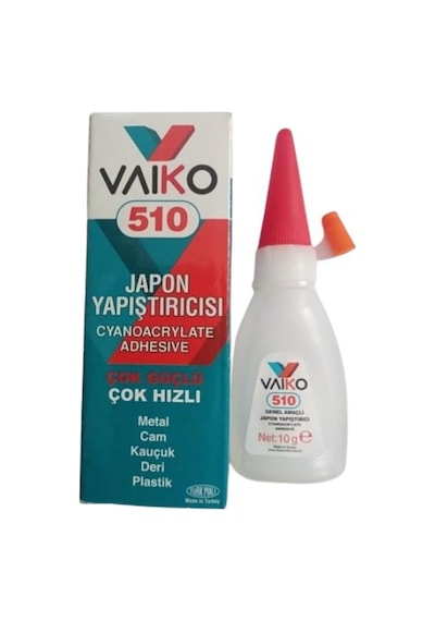 Japon Yapıştırıcısı 510 Çok Hızlı Çok Güçlü 10 ML Japon Yapıştırıcı 1 Adet