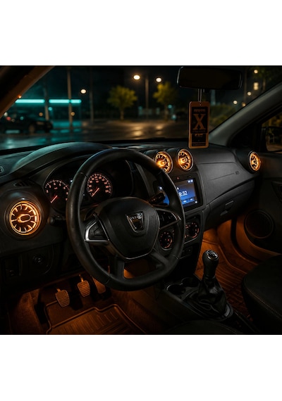 Işıklı Lüx Vip Model Klima Menfezi Izgarası Çapı 9-10cm 2 Adet