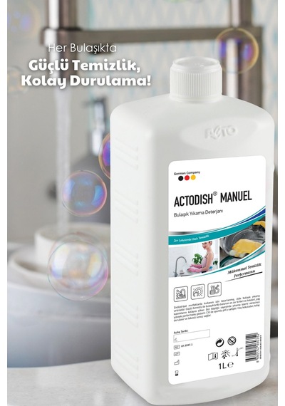 Actodish Manuel Bulaşık Deterjanı 1 L