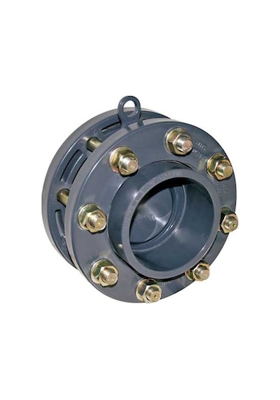 Pimtaş U-Pvc Ym 110 Mm Flanş Bağlantılı Çalparalı Çekvalf