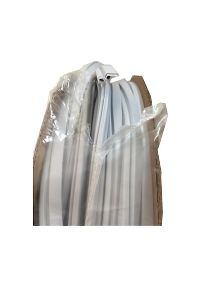 Has Plastik Plastik Pimapen Kapı Pencere Contası Pvc Fitili 25 MT Gri