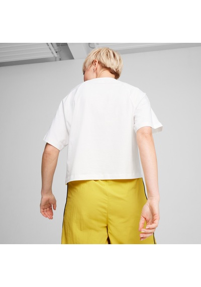 Puma Classıcs Relaxed Kadın Beyaz T-shirt