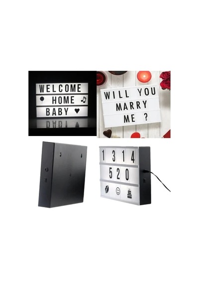 Lb A4 Boyutunda Led Işıklı Yazı Panosu Lightbox