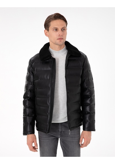 Pierre Cardin Siyah Suni Deri Mont 50300555-001