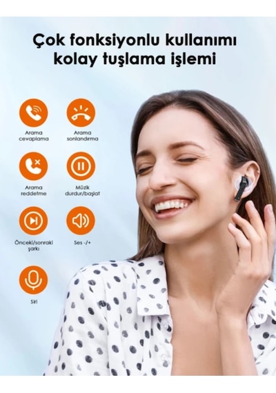 Taotronıcs TT-BH1122 Bluetooth 5.4 Kablosuz Kulak İçi Kulaklık