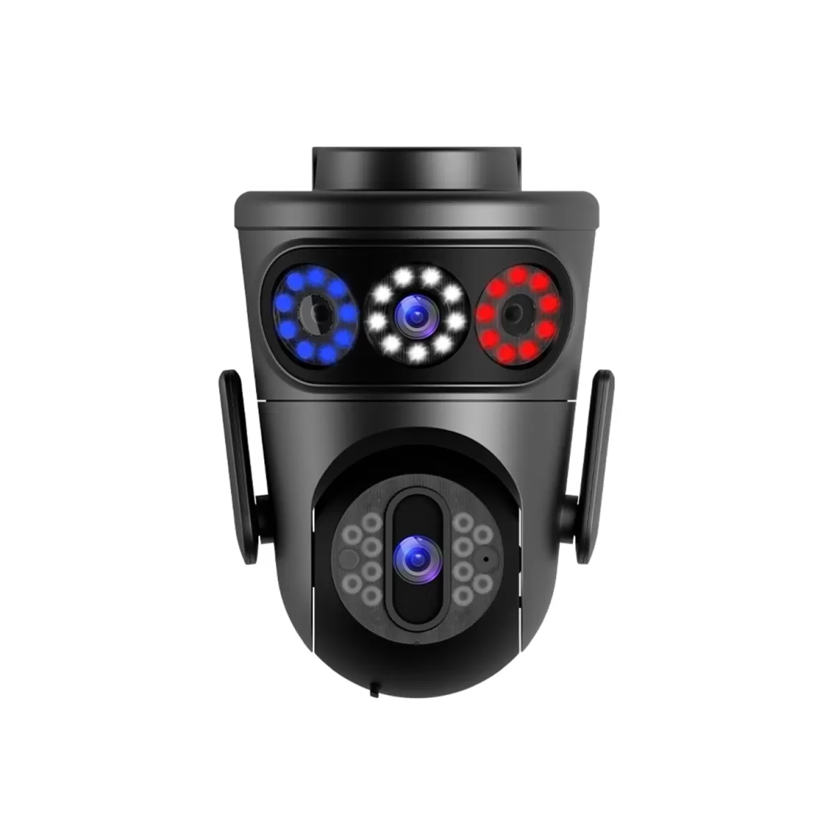 Mpia Morıo Wifi 8mp Fullhd Dual Lens Hareketli+sabit Akıllı Güvenlik Kamerası Hieasy Gece Görüş Sesli Kişi Takibi + 12v Adaptör