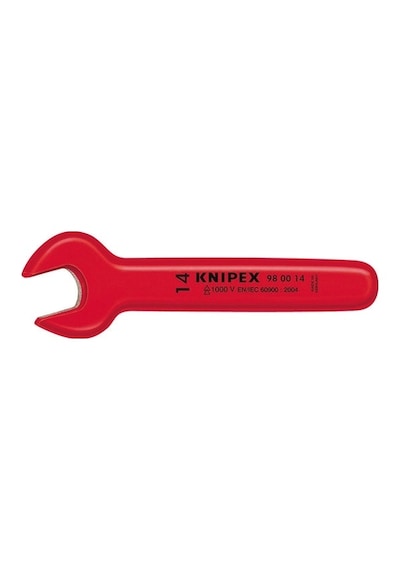 Knipex 98 00 12 12mm İzoleli Tek Ağız Anahtar Vde