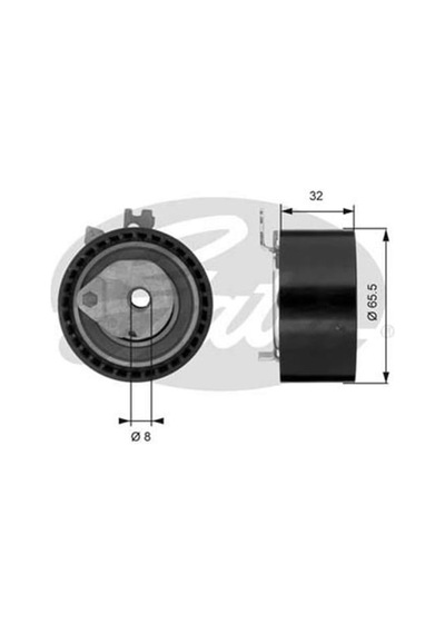 GATES T43236 Triger Eksantrik Gergi Rulmanı CLIO Megane Laguna I II 1.4 16V K4J 1.6 16V K4M