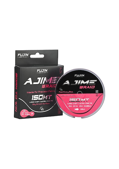 Fujin Ajime Braid 4x 150mt Pink Ip 0.08mm