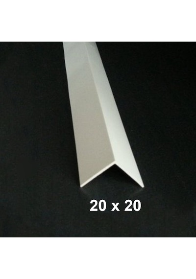 Alüminyum Beyaz Köşebent L Profil Köşe Profili 20 X 20 Mm 443128813