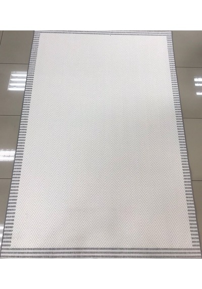 Liparis Sisal Halı Dc402 Serisi Oturma Salon Yatak Odası Halısı Krem - Gri
