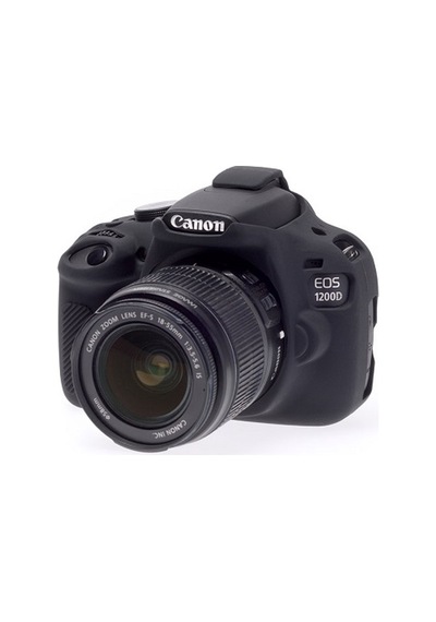 Easycover Canon 1200D Silikon Kılıf Ecc1200Db (Siyah)