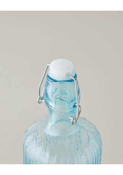 Moist Cam Şişe 1000 Ml Mavi