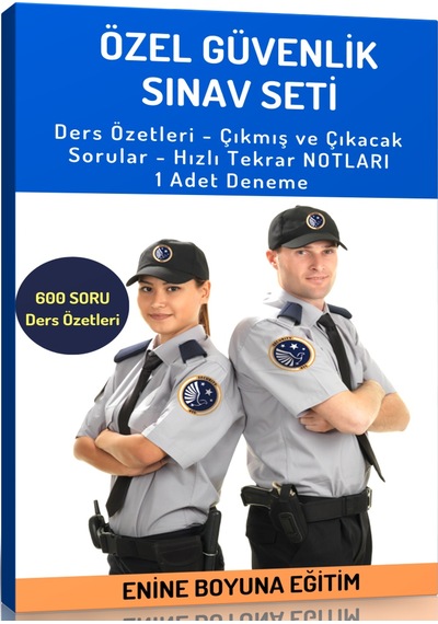 Özel Güvenlik Eğitim Seti