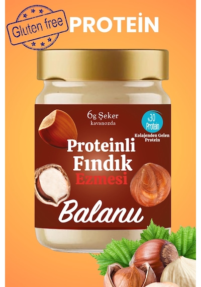 Balanu Proteinli Fındık Ezmesi 280gr X3 Adet