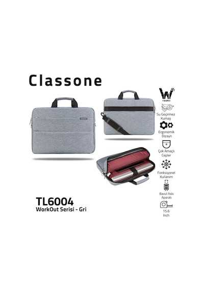 Classone Workout Tl6004 15.6" Su Geçirmez Kumaş