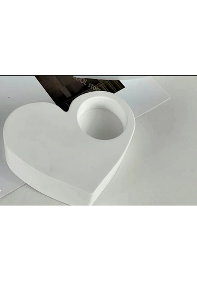 Dekoratif Tealight Kalp Mumluk