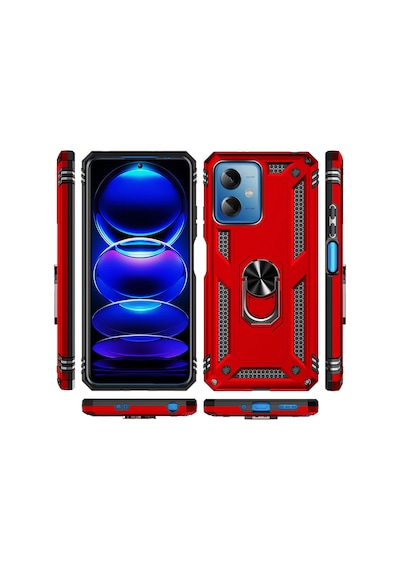 Zore Redmi Note 12 5g Kılıf Ogaa Vega Kapak - Kırmızı