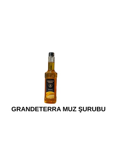 Grandeterra Muz Aromalı Kahve Ve Kokteyl Şurubu 750 Ml