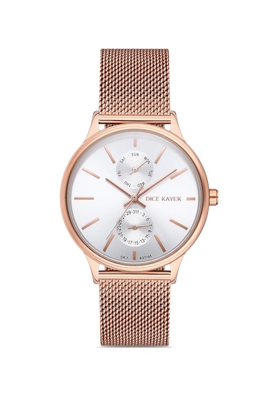 Dice Kayek Dk.1.ag1195.01 Rose Gold Kadın Kol Saati