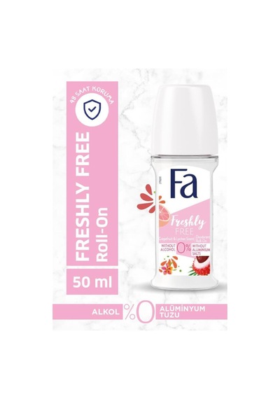 Fa Grapefruit&Lychee Roll-On Deodorant 50 ML x 3