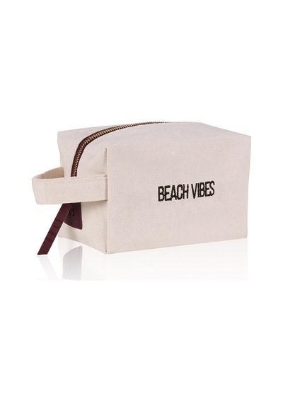 Kynd Beach Vibes Organizer Çanta 19x9x12 Cm Bej