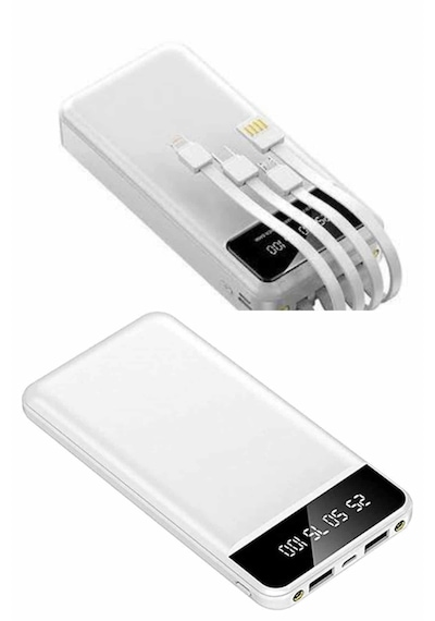 Powerbank Şarj Cihazı 4 Çıkışlı 20.000 Mah Powerbank Kompakt Yüksek Kapasiteli Hızlı Şarj Çok Renkli 24553726