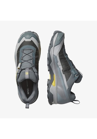 Salomon X Ultra 5 Gore-tex Turbulence/monument/spicy Mustard Erk Outdoor Ayakkabı L47725900 Gri