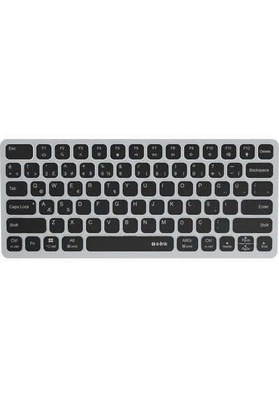 S-link Sw-k801 Siyah Usb 8 İn 1 Usb Q Klavye 2 Usb, Hdmı, Type-c, Aux, Tf Ve Sd Okuyuculu Hub Klavye