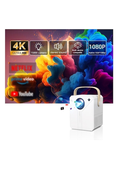 4k Hd Wifi Projeksiyon Cihazı Android