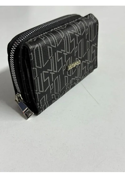 Just Polo Kadın 6 Kart 1 Kimlik Bölmeli Çıtçıt Ve Furmuarlı Şık Cüzdan Shopper Koyu Yeşil