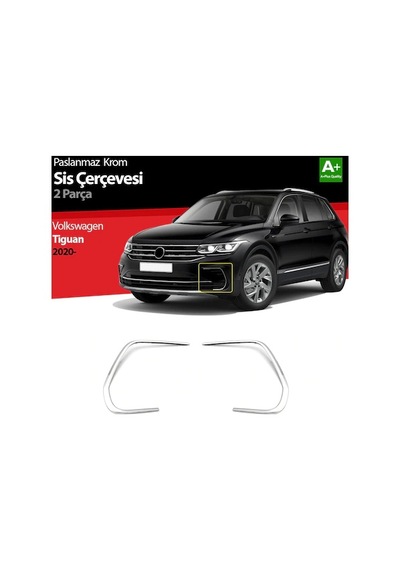 Volkswagen Tiguan Full Krom Paket Set. 2021- Yeni Tiguan Krom Set