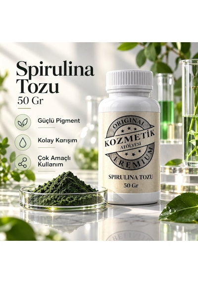 Spirulina Tozu 50 Gr