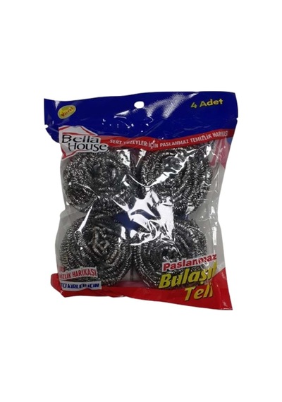 BELLAHOUSE 4LÜ BULAŞIK TELİ 15GR BX12