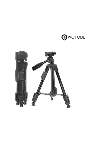 360 Derece Ayarlanabilir Kumandalı 1.25 Metre Profesyonel Kamera Sabitleyici Tripod