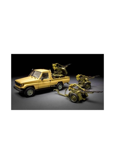 1/35 Zpu-2 Silahlı Toyota Kamyonet Maketi, Meng Vs005