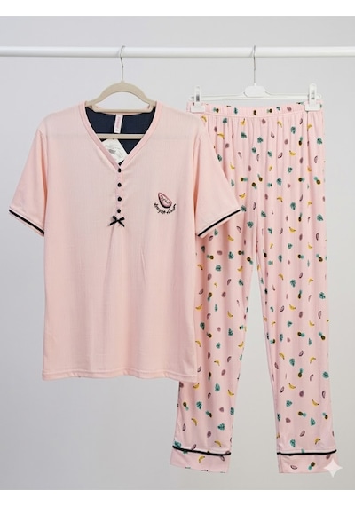 Vinetta Pijama Pembe