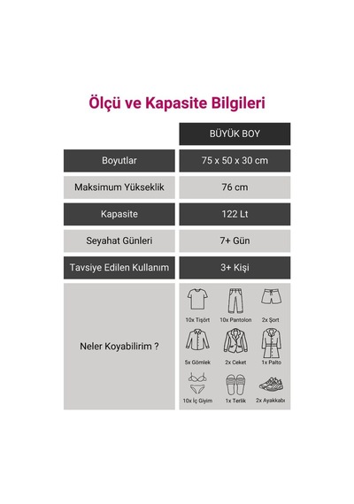 G&d Polo Suitcase Abs Siyah Büyük Boy Valiz 600.01-b