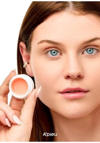 Bal Ve Süt Özlü Besleyici Nemlendirici Dudak Maskesi A&apos Pıeu Ve Daily Lip Mask, Peach