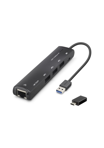 Usb Type-c 3.2 Gen1 Hub Gigabit Lan 4 Port 5 Gbps Siyah Hdx7897 Hmngoxxtptprp