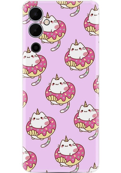 Tecno Pova Neo 2 Kılıf Resimli Desenli Baskılı Silikon Unicorn Donut 1417