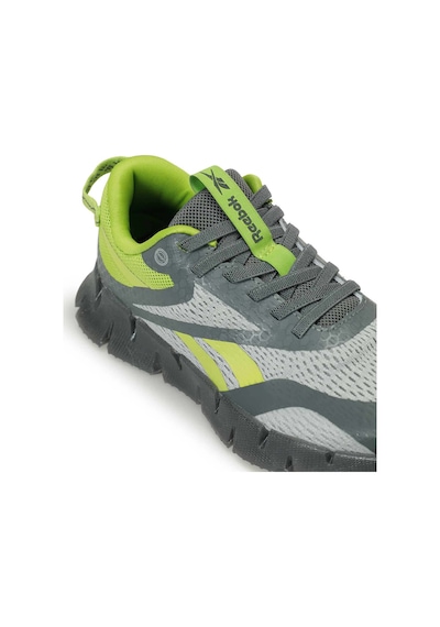 Reebok Zıg N Glow 3 Elastıc Lace Gri Unisex Çocuk Koşu Ayakkabısı Gri-grı