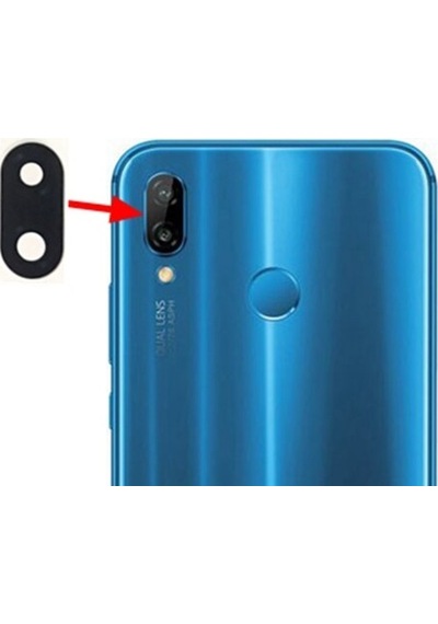 Huawei Uyumlu P20 Lite Kamera Lensi NE-TL00 ANE-LX1 ANE-LX2 ANE-LX3