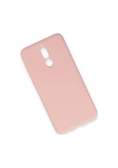 Newface - 813 - Huawei Mate 10 Lite Kılıf Nano İçi Kadife Silikon - Csmo-tex - - Pudra