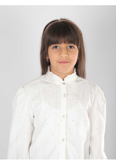 Xo Kids Kız Çocuk Elbise 9-14 Yaş 8802 Bej