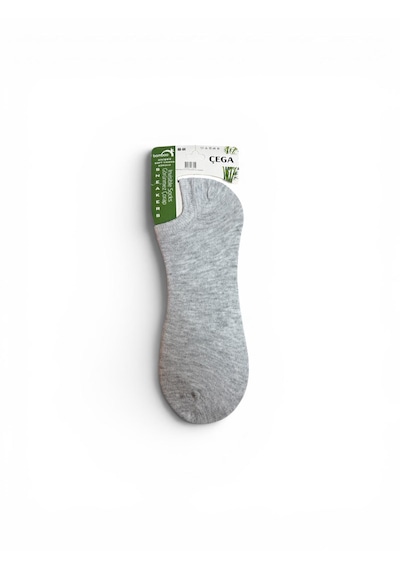 Çega Erkek Görünmez Bambu Dikişsiz Sneaker Çorap 12'li Karışık