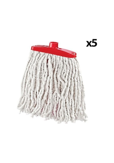 Yedek Geniş Takozlu Islak Mop Paspas Başlığı 16 CM