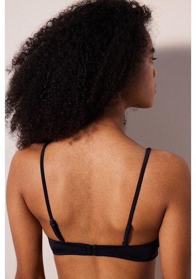 Penti Front Opening Siyah Bikini Üstü